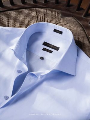 Vui lòng chờ đến khi kết nối ảnh để xem áo sơ mi xanh Giovann